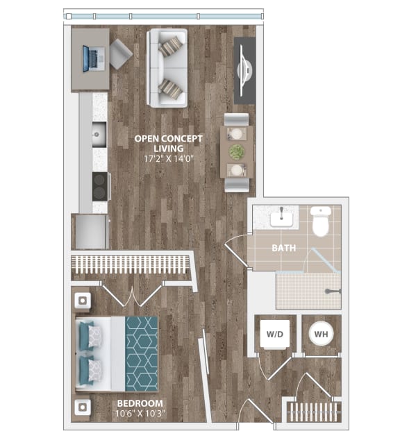 Studio, 1 & 2 Bedroom Apartments in Alexandria, VA Sinclaire on Seminary